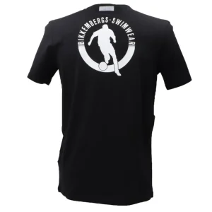 Bikkembergs Uomo T-Shirt-CREW NECK T-SHIRT Nero Bianco