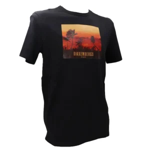 Bikkembergs Uomo T-Shirt-CREW NECK T-SHIRT Nero Color