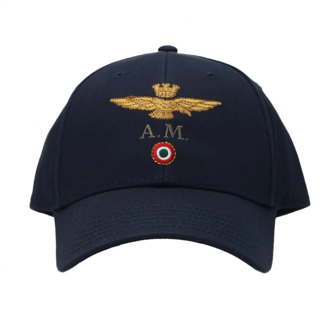 ct_cappellino_blu_0.webp Aeronautica Militare Uomo Cappellini-1100CT2848 CAPPELLINO Blu
