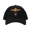 Aeronautica Militare Uomo Cappellini-1100CT2848 CAPPELLINO Nero