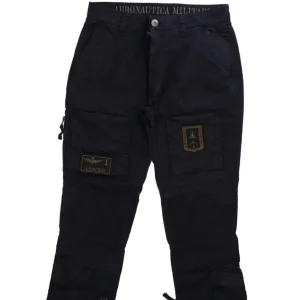 Aeronautica Militare Abbigliamento Pantaloni-1387CT1493 PANTALONE ANTI-G Blu