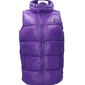 Invicta Donna Smanicato-4437192D GILET LUNGO CIRE Viola