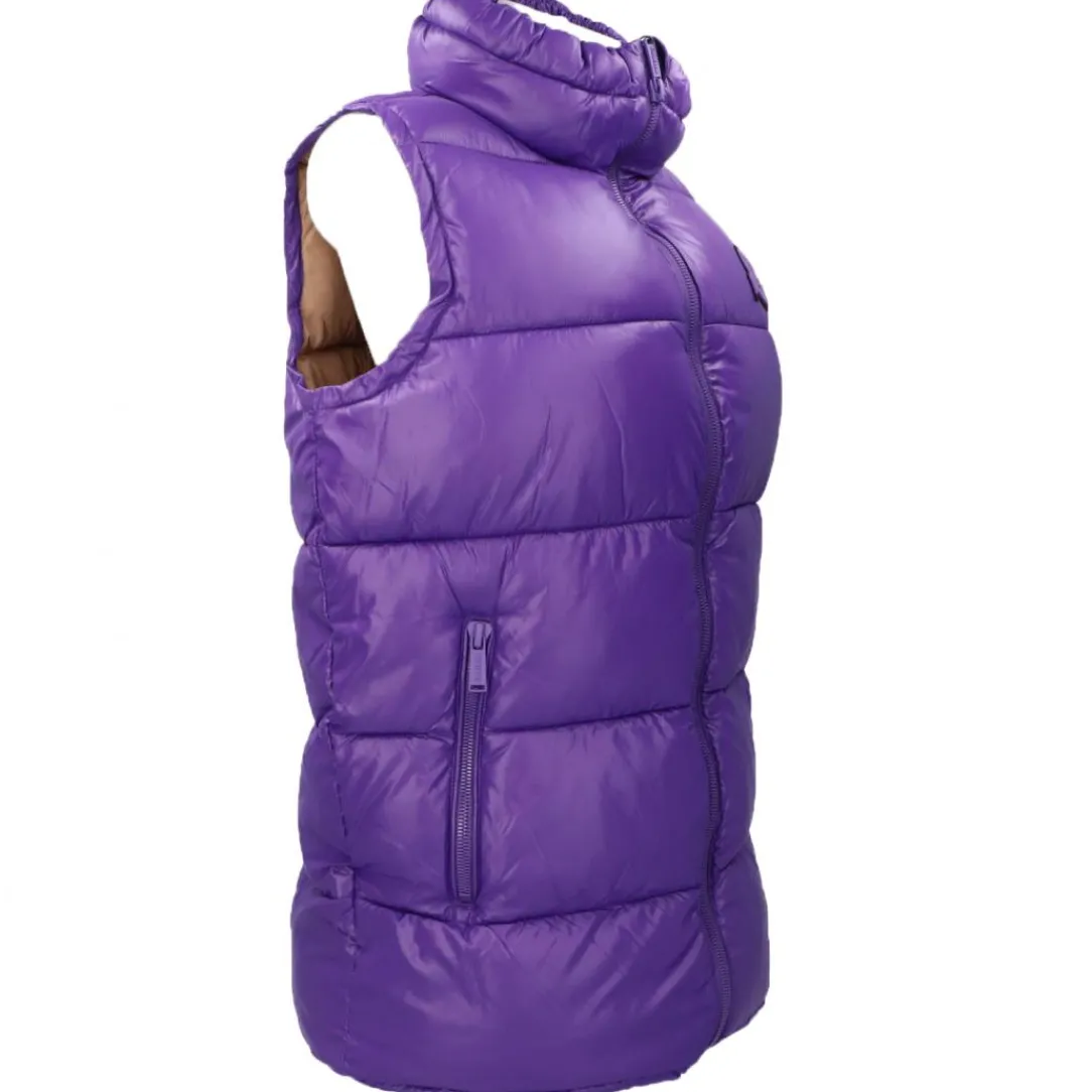 d_gilet_lungo_cire_viola_1.webp Invicta Donna Smanicato-4437192D GILET LUNGO CIRE Viola