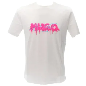 Hugo Uomo T-Shirt-DACATION Bianco
