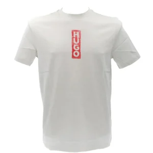 Hugo Uomo T-Shirt-DALBULA Bianco Panna