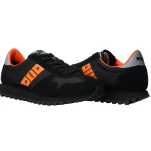 Blauer USA Uomo Sneakers-Dawson 02 Nero arancione