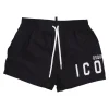 Dsquared2 Abbigliamento Costume-D7B8P5380 BOXER MIDI Nero