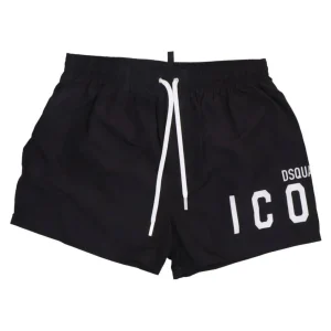 Dsquared2 Abbigliamento Costume-D7B8P5380 BOXER MIDI Nero