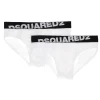 Dsquared2 Abbigliamento Intimo-DCX67003 BRIEF TWIN PACK Bianco