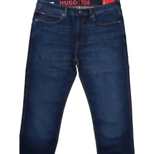 Hugo Abbigliamento Jeans-DENIM HUGO 708 Denim Scuro