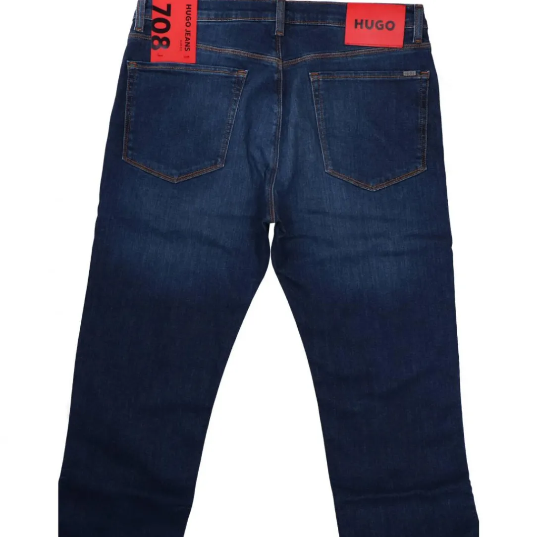 denim_hugo__denim_scuro_2.webp Hugo Abbigliamento Jeans-DENIM HUGO 708 Denim Scuro