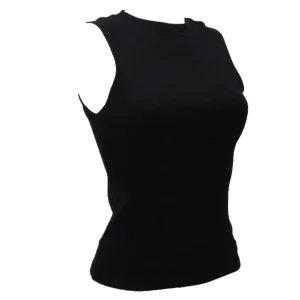 Guess Donna Canotte-DENISA STRIPED TOP Nero