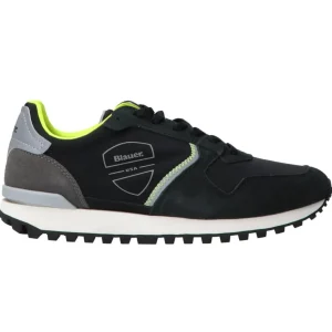 Blauer USA Uomo Sneakers-Dixon 01 Nero MT