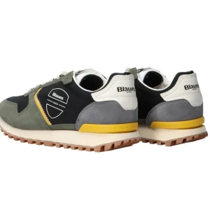 Blauer USA Uomo Sneakers-Dixon 01 Verde scuro