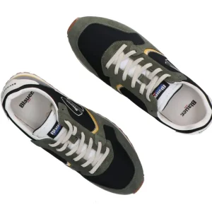 Blauer USA Uomo Sneakers-Dixon 01 Verde scuro