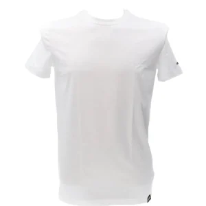 Dsquared2 Uomo T-Shirt-D9M205190 BASIC Bianco