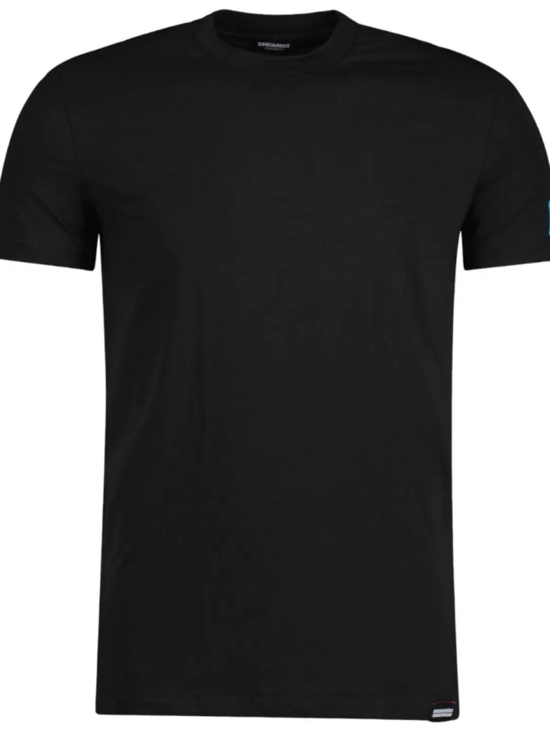 dm_basic_tshirt_nero_azzu_0.webp Dsquared2 Uomo T-Shirt-D9M204480 BASIC T-SHIRT Nero Azzurro