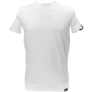Dsquared2 Uomo T-Shirt-D9M20554 T-SHIRT Bianco