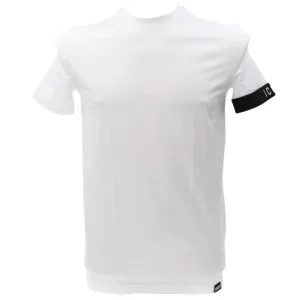 Dsquared2 Uomo T-Shirt-D9M3S5030 ICON Bianco