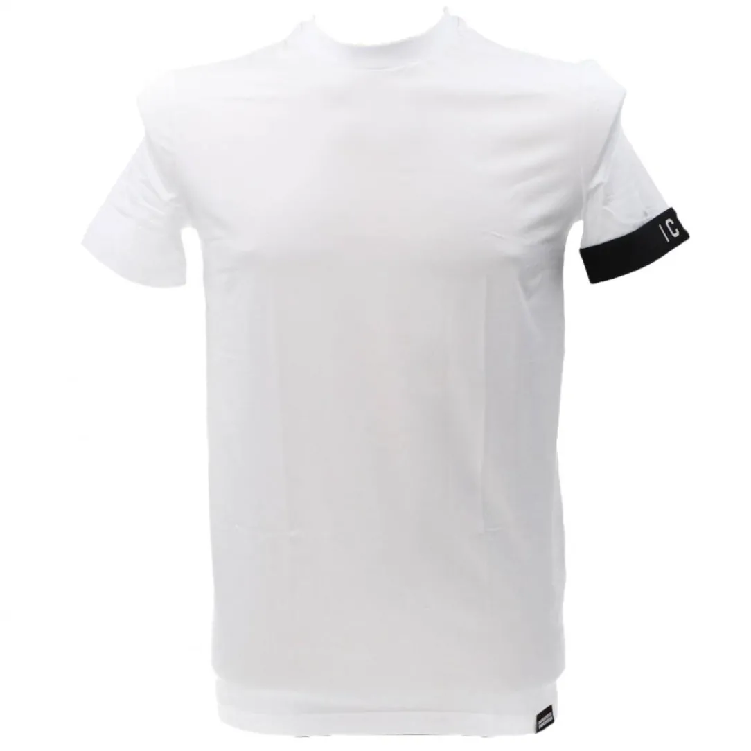 dms_icon_bianco_0.webp Dsquared2 Uomo T-Shirt-D9M3S5030 ICON Bianco