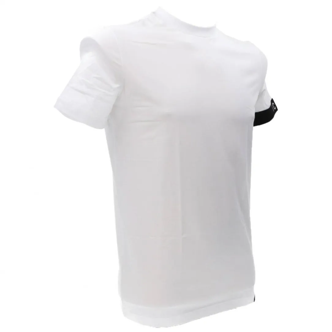 dms_icon_bianco_1.webp Dsquared2 Uomo T-Shirt-D9M3S5030 ICON Bianco