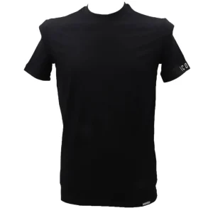Dsquared2 Uomo T-Shirt-D9M3S5030 ICON Nero