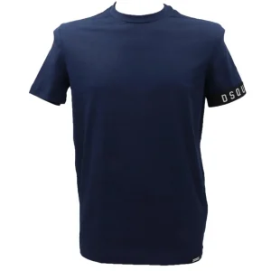 Dsquared2 Uomo T-Shirt-D9M3S5400 RN T-SHIRT Blu