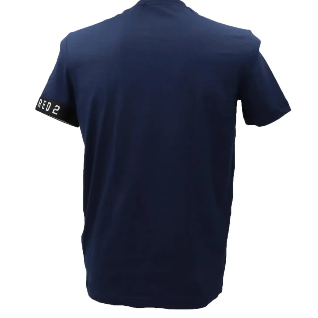 dms_rn_tshirt_blu_2.webp Dsquared2 Uomo T-Shirt-D9M3S5400 RN T-SHIRT Blu