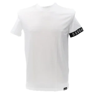 Dsquared2 Uomo T-Shirt-D9M3S562 T-SHIRT Bianco