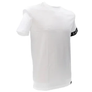 Dsquared2 Uomo T-Shirt-D9M3S562 T-SHIRT Bianco