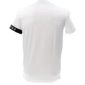 Dsquared2 Uomo T-Shirt-D9M3S562 T-SHIRT Bianco