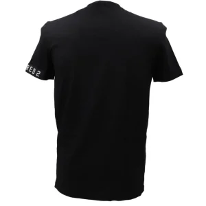 Dsquared2 Uomo T-Shirt-D9M3S562 T-SHIRT Nero