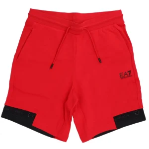 Emporio Armani Abbigliamento Bermuda-3DPS73 BANDA LOGO Rosso