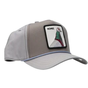 Goorin Bros Uomo Cappellini-DROP CANVAS ANIMAL CAP Grigio Homie