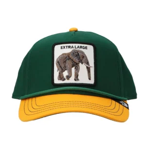 Goorin Bros Uomo Cappellini-DROP CANVAS ANIMAL CAP Verde Extra Large