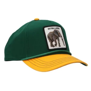 Goorin Bros Uomo Cappellini-DROP CANVAS ANIMAL CAP Verde Extra Large