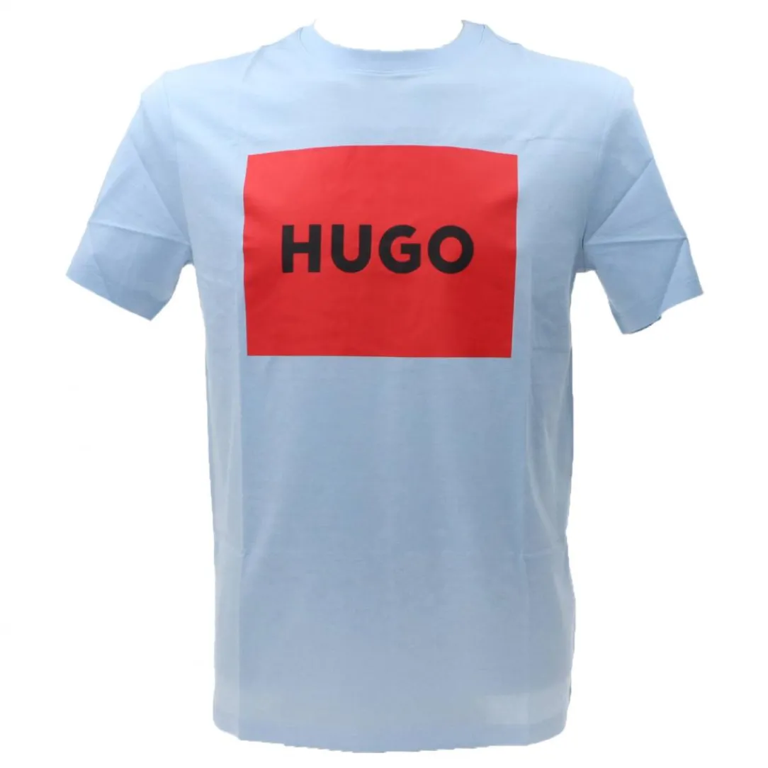 dulive__azzurro_0.webp Hugo Uomo T-Shirt-DULIVE 222 Azzurro