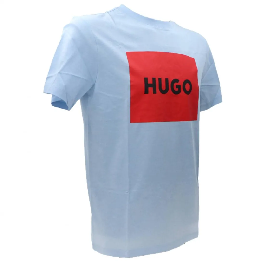 dulive__azzurro_1.webp Hugo Uomo T-Shirt-DULIVE 222 Azzurro
