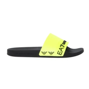 Emporio Armani Uomo Scarpe Mare-Ea7 pool slide XCp011 Giallo fluo