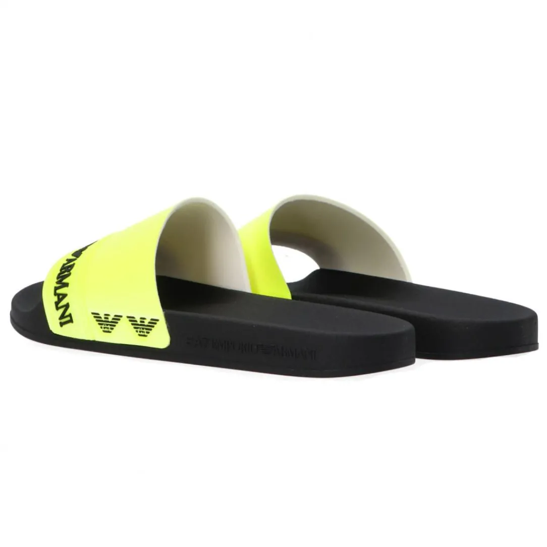 ea_pool_slide_xcp_giallo__3.webp Emporio Armani Uomo Scarpe Mare-Ea7 pool slide XCp011 Giallo fluo