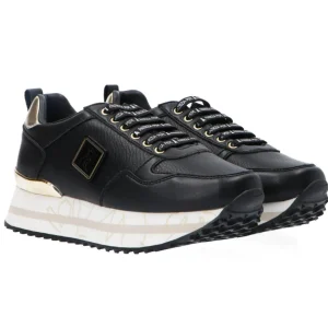 Patrizia Pepe Girl Donna Sneakers-Ecoleather PPJ860 Nero