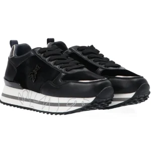 Patrizia Pepe Girl Donna Sneakers-Ecoleather tessuto PPJ859 Nero