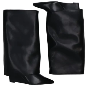 Gold&Gold Donna Stivaletti E Stivali-Ecopelle GV16 Nero