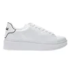 Gaelle Paris Donna Sneakers | Sneakers-Ecopelle rubber patch linea GACA Bianco