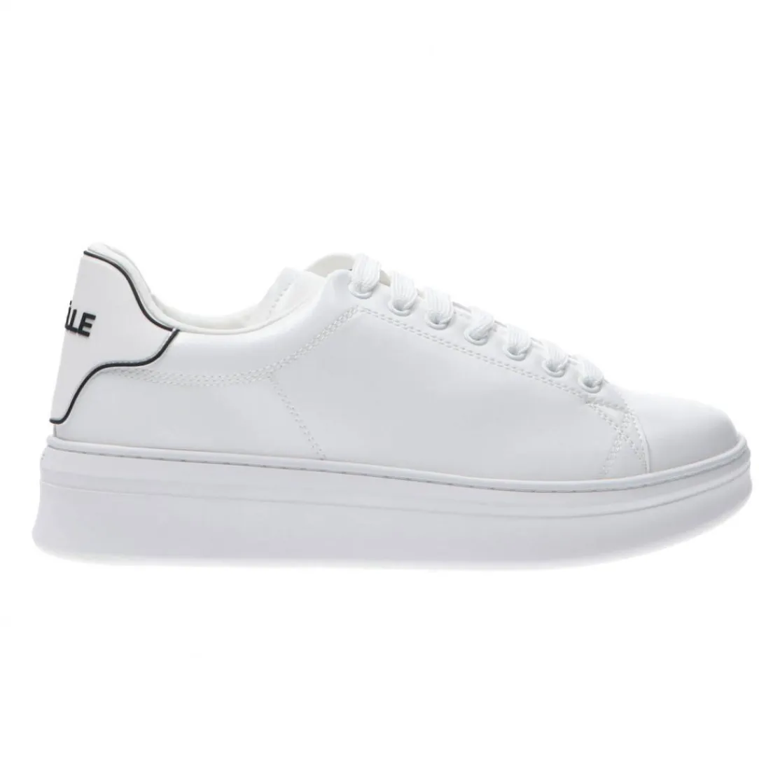 ecopelle_rubber_patch_lin_0-9.webp Gaelle Paris Donna Sneakers | Sneakers-Ecopelle rubber patch linea GACA Bianco