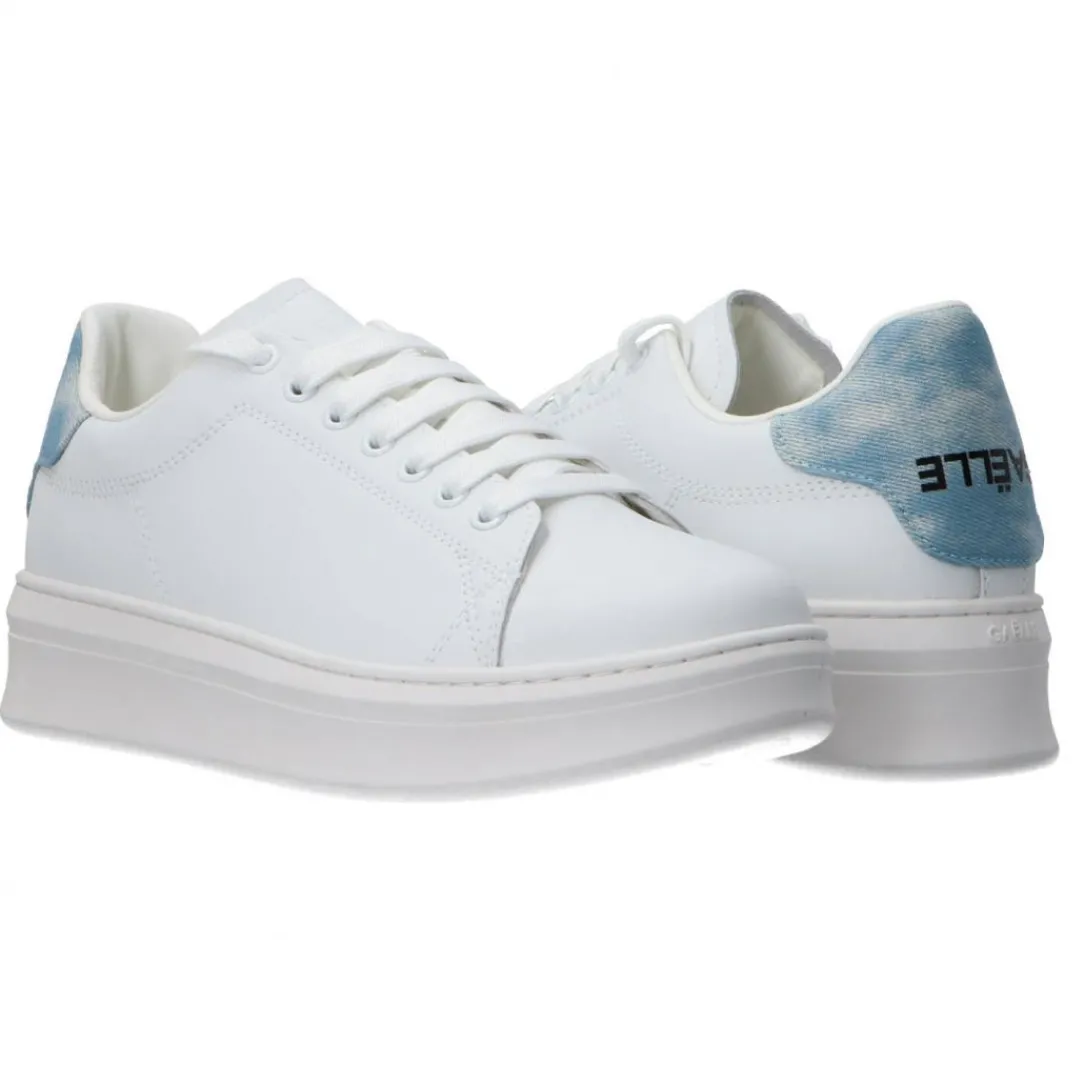 ecopelle_rubber_patch_lin_2-2.webp Gaelle Paris Donna Sneakers | Sneakers-Ecopelle rubber patch linea GACA Denim