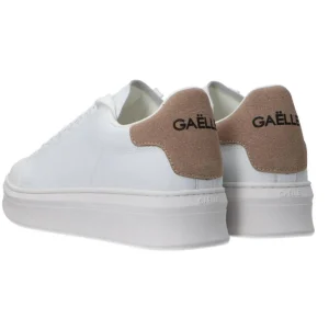 Gaelle Paris Donna Sneakers | Sneakers-Ecopelle rubber patch linea GACA Marrone suede