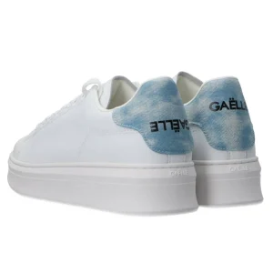 Gaelle Paris Donna Sneakers | Sneakers-Ecopelle rubber patch linea GACA Denim