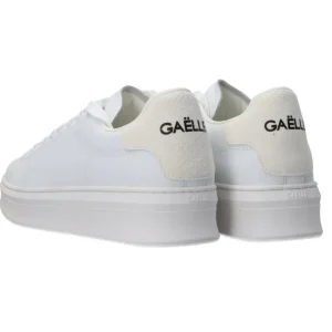 Gaelle Paris Donna Sneakers | Sneakers-Ecopelle rubber patch linea GACA bianco suede
