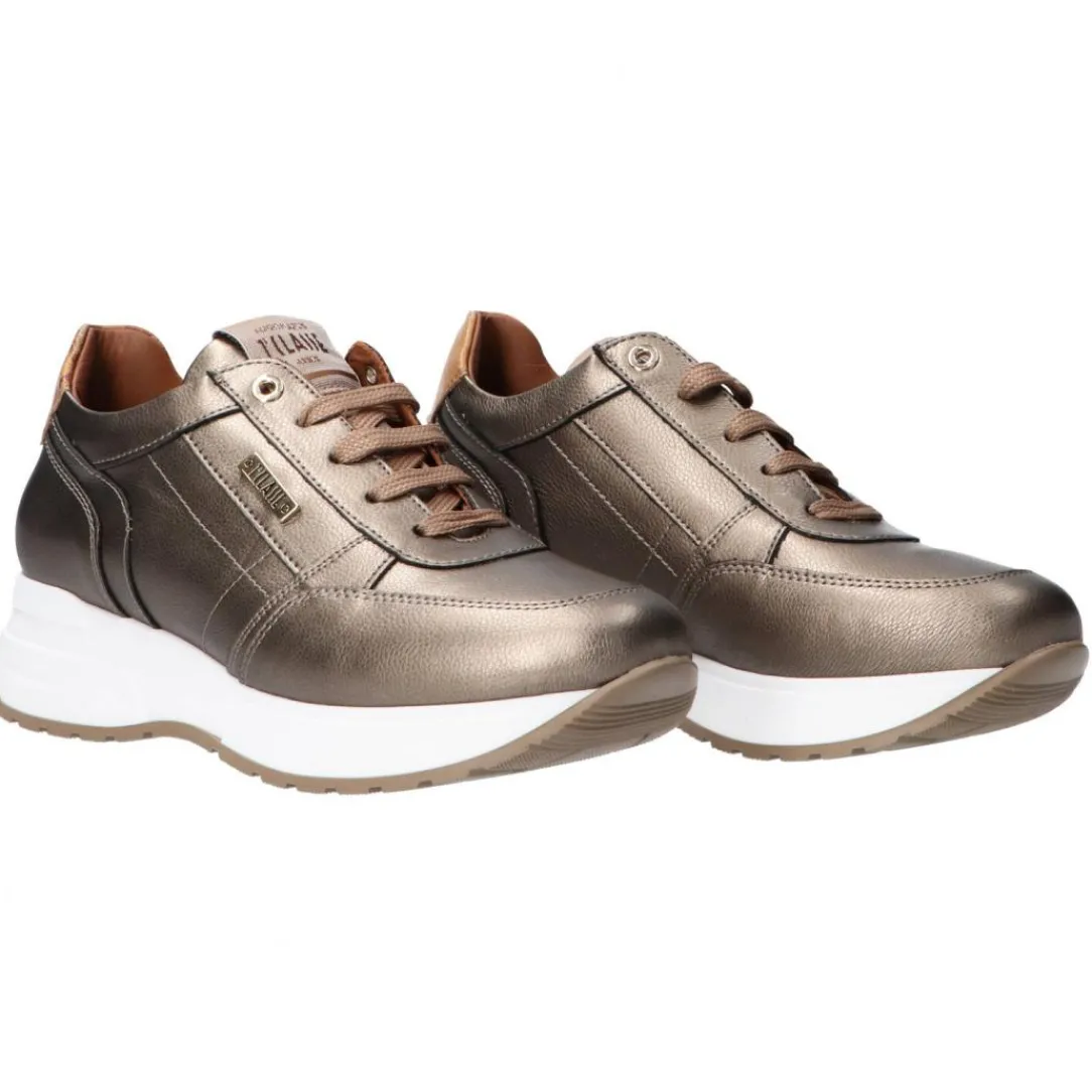 ecopelle_stringhe_bronzo_1.webp Alviero Martini Donna Sneakers-Ecopelle stringhe Bronzo